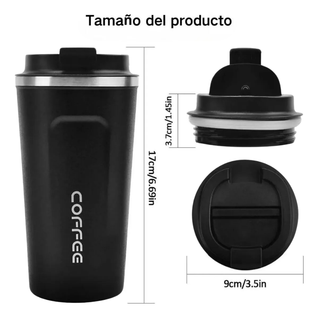 Kit Prensa Francesa 600ML + Vaso termico