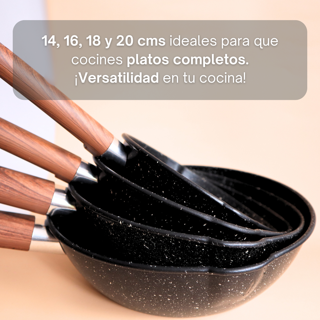 Set de 4 Sartenes