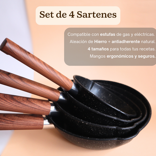Set de 4 Sartenes